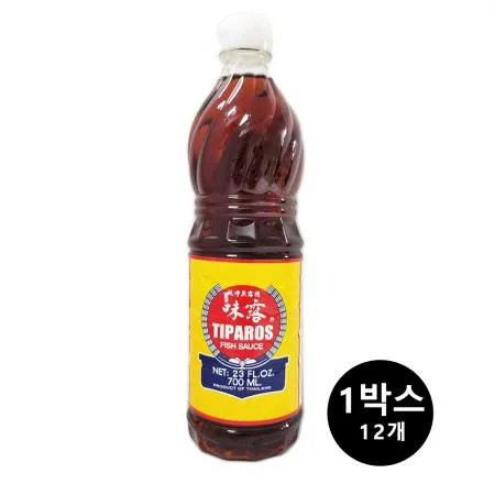 태국 티파로스 피쉬소스 700ml 멸치액젓 동남아요리 소스 TIPAROS FISH SAUCE