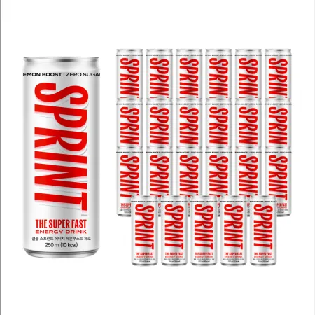 클룹 스프린트 에너지드링크 레몬부스트 250ml, 24개입, 1박스