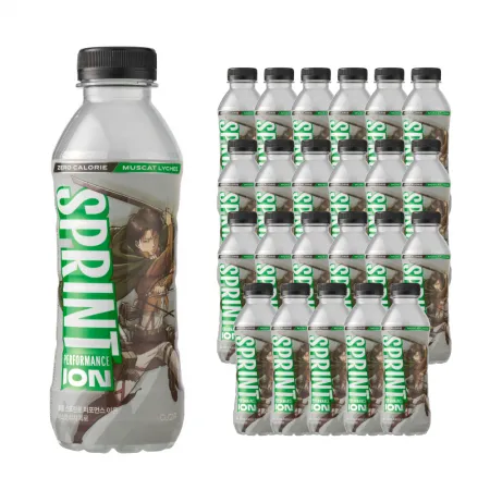 클룹 스프린트 진격의거인 이온음료 머스캣리치 500ml, 24개입, 1박스