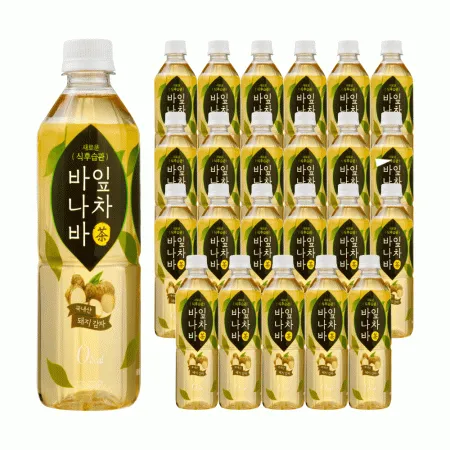 클룹 바나바바잎차 돼지감자 500ml, 24개입, 1박스