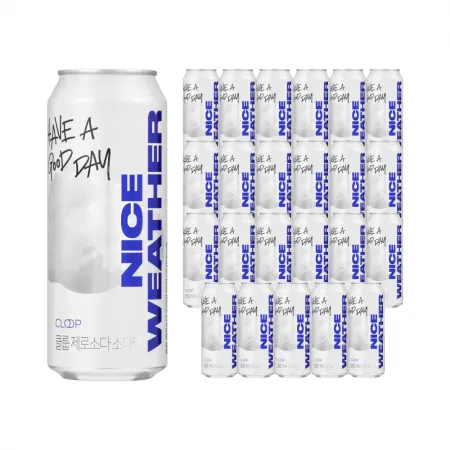 클룹 제로소다 밀크소다 500ml, 24개입, 1박스