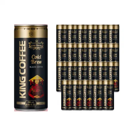 클룹 티엔아이킹커피 콜드브루 블랙 캔커피 238ml, 24개입, 1박스