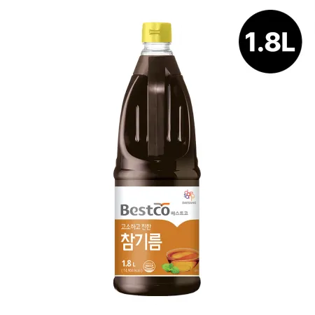 대용량 베스트코 참기름 1.8L