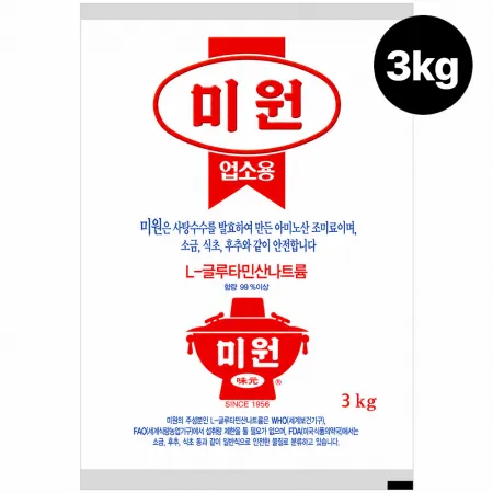 대용량 미원노말 3kg