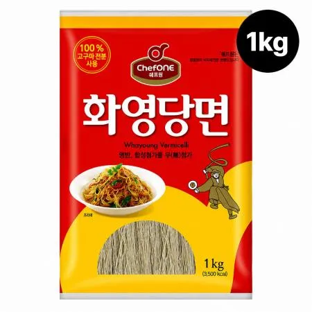 대용량 쉐프원 화영당면 1kg