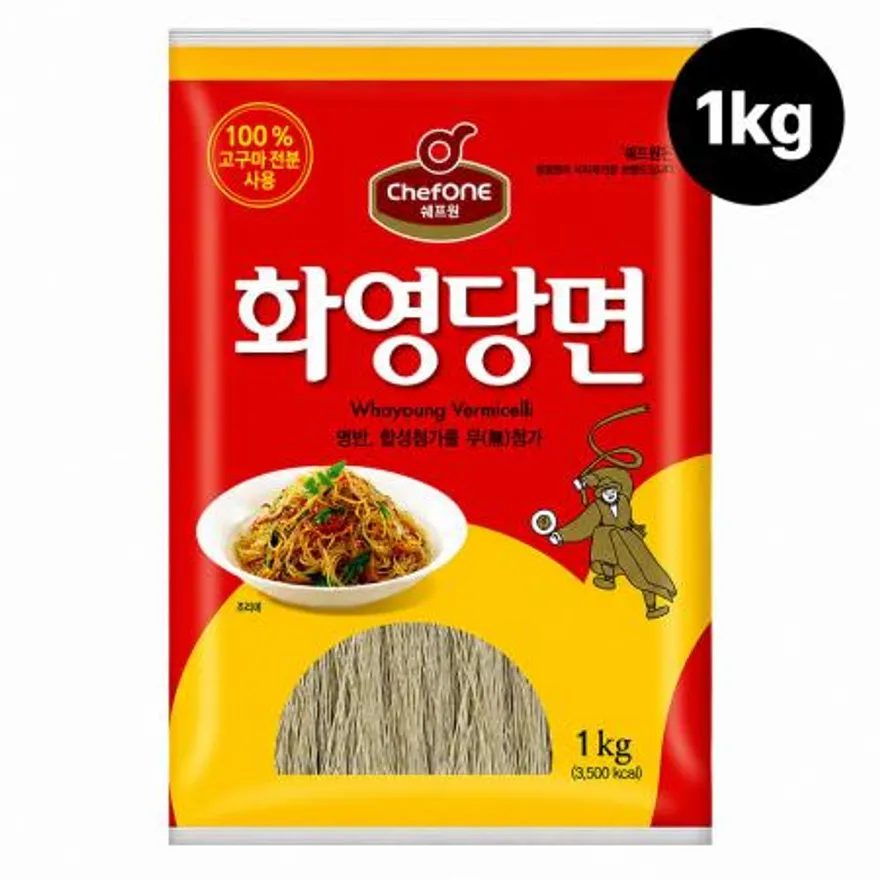 대용량 쉐프원 화영당면 1kg 이미지