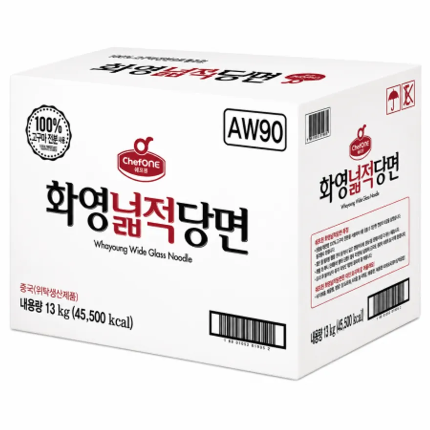 대용량 쉐프원 화영넓적당면 13kg 이미지