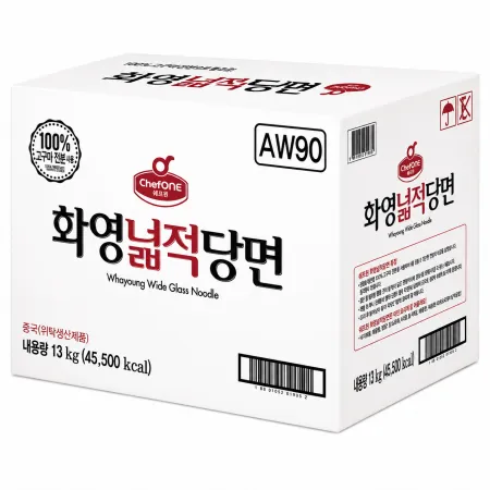 대용량 쉐프원 화영넓적당면 13kg 이미지