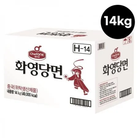 대용량 쉐프원 화영당면 14kg