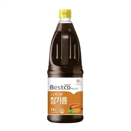 대용량 베스트코 참기름 1.8L 이미지