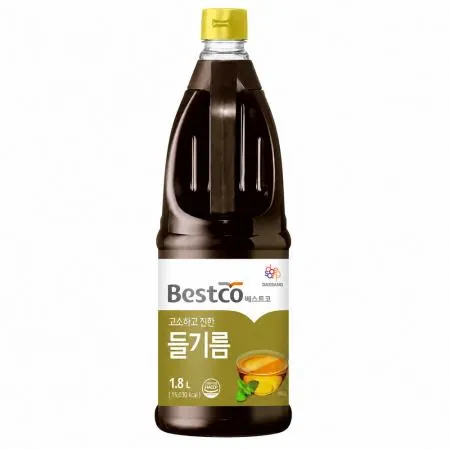 대용량 베스트코 들기름 1.8L 이미지