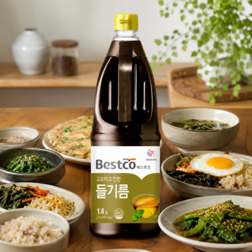 대용량 베스트코 들기름 1.8L 이미지