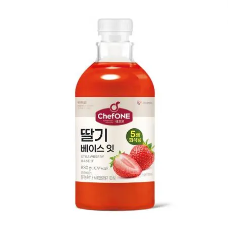 대용량 쉐프원 딸기 베이스잇 830g 이미지
