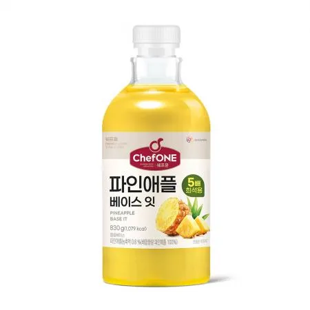 대용량 쉐프원 파인애플 베이스잇 830g 이미지
