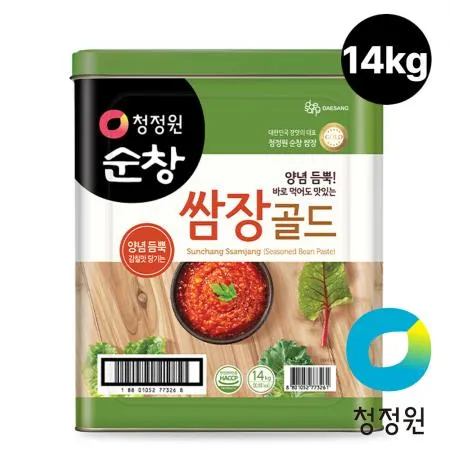 청정원 대용량 순창 쌈장 골드 14kg