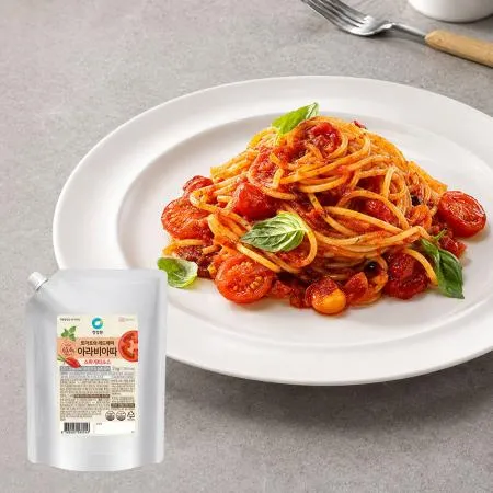 청정원 대용량 토마토 스파게티소스 2kg 이미지