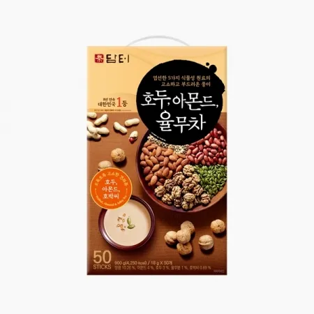 [상온/담터] 호두아몬드율무차(50T) 18g*50T