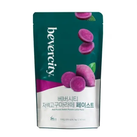 [상온/세미] 자색 고구마라떼 페이스트 1kg