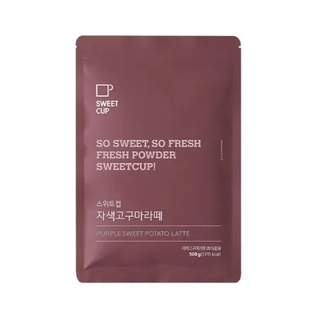 [상온/스위트컵] 고구마라떼 파우더(자색) 500g