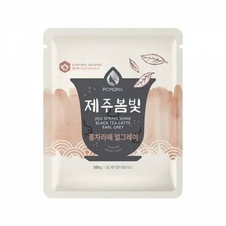 [상온/카파] 포모나 제주봄빛 홍차라떼 얼그레이 파우더 500g