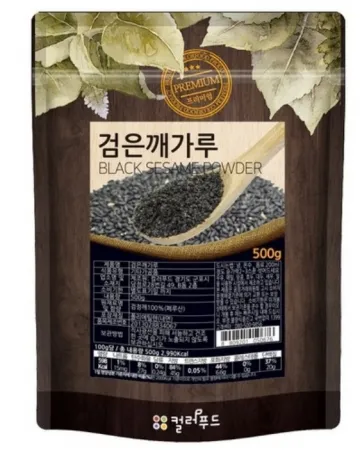 [상온/지니웰] 검은깨가루(볶음) 500g