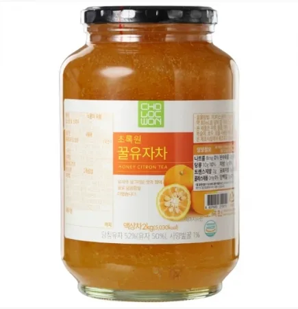 [상온/초록원] 유자차 2kg 2kg