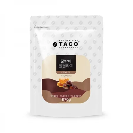 [상온/타코] 꿀밤이 달달라떼 870g