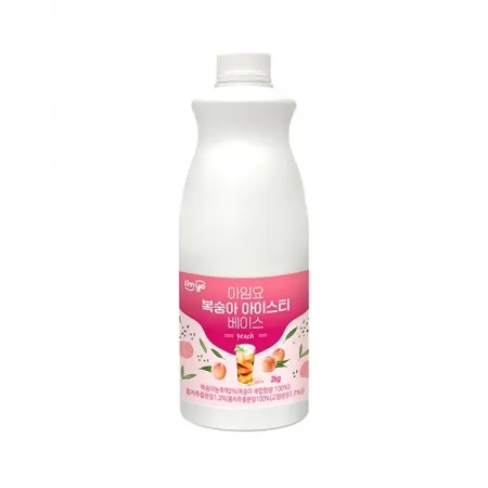 [상온/아임요] 복숭아 아이스티 베이스 2kg