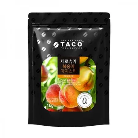 [상온/타코] 제로슈가 복숭아 아이스티 1kg