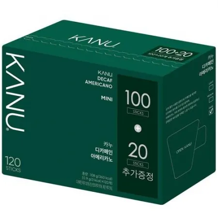 [상온/동서] 맥심 카누 미니 디카페인 (100T) - 7467 0.9g*100T
