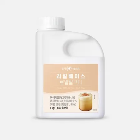 [냉장/흥국] 맘스 리얼베이스 로얄밀크티 1kg