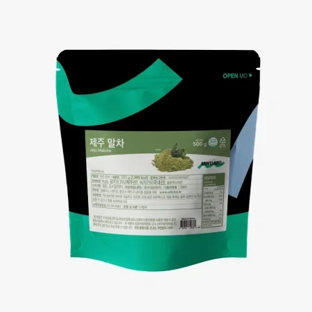 [상온/셀플러스] 민트라벨 제주 말차 500g
