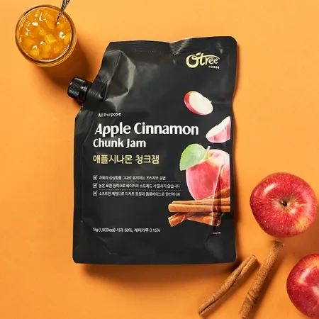 [상온/오트리] 애플시나몬 청크쨈 1kg