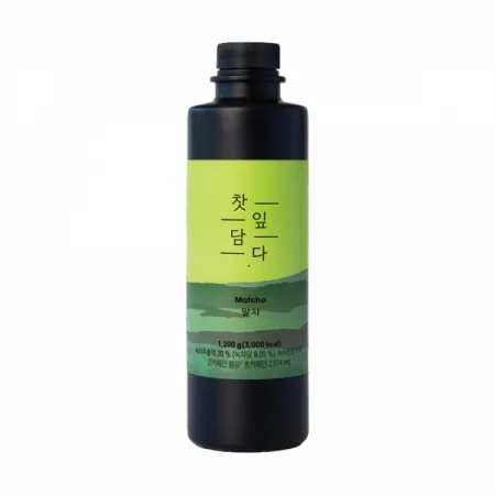 [상온/스위트컵] 찻잎담다 말차 1.2kg