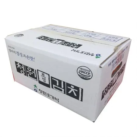 초정의 맑은물로 담근 국산배추 김치 포기김치10kg 식약처HACCP인증 중국산고춧가루  이미지