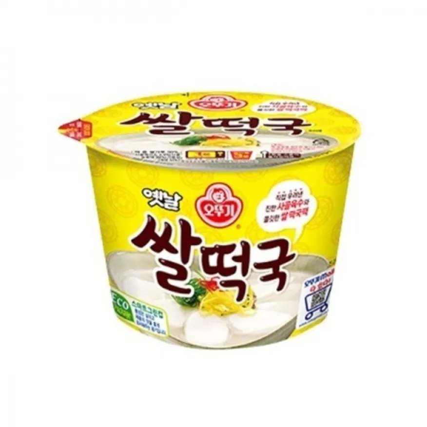 옛날쌀떡국(오뚜기/용기/166.6g*12ea)BOX 이미지