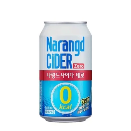나랑드사이다오리지날제로캔(동아오츠카/345ml*24ea/실온)box 이미지