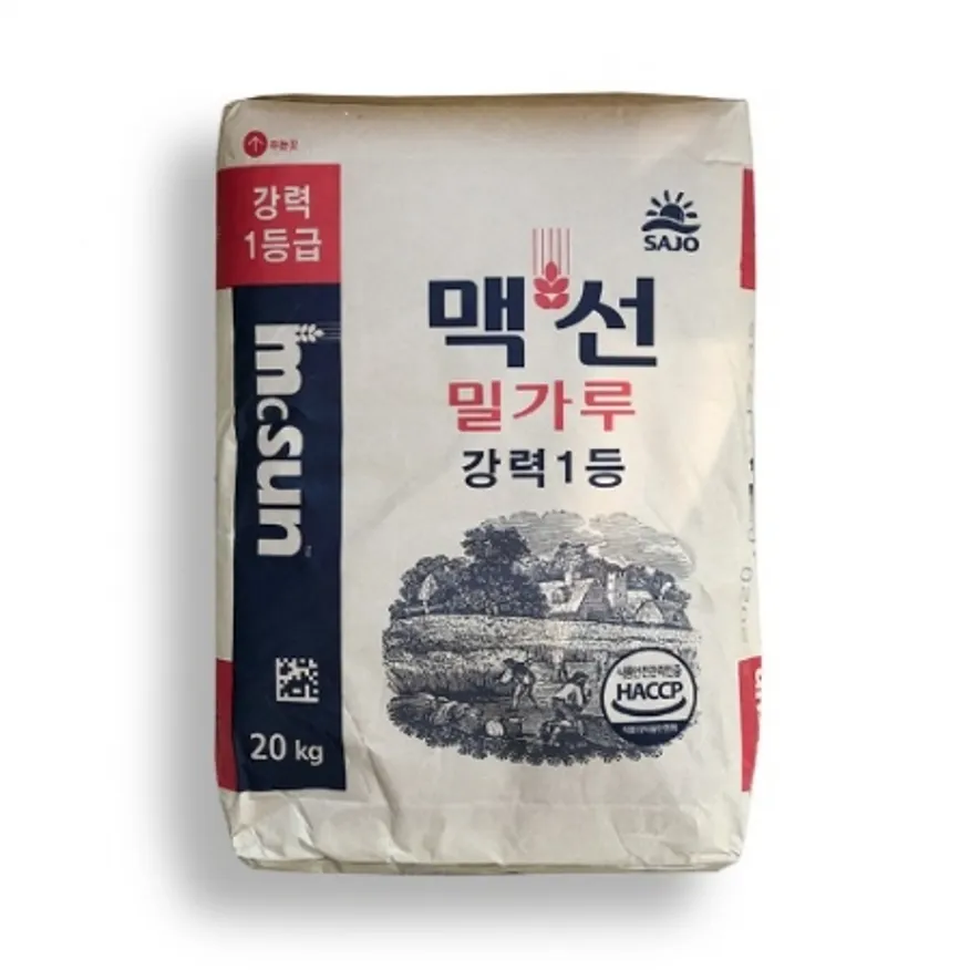 맥선 강력 1등 밀가루 20kg 이미지
