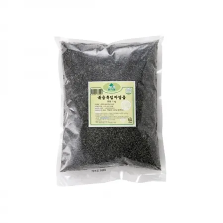 볶음흑임자갈음(청학/검은깨100%/중국산)500g