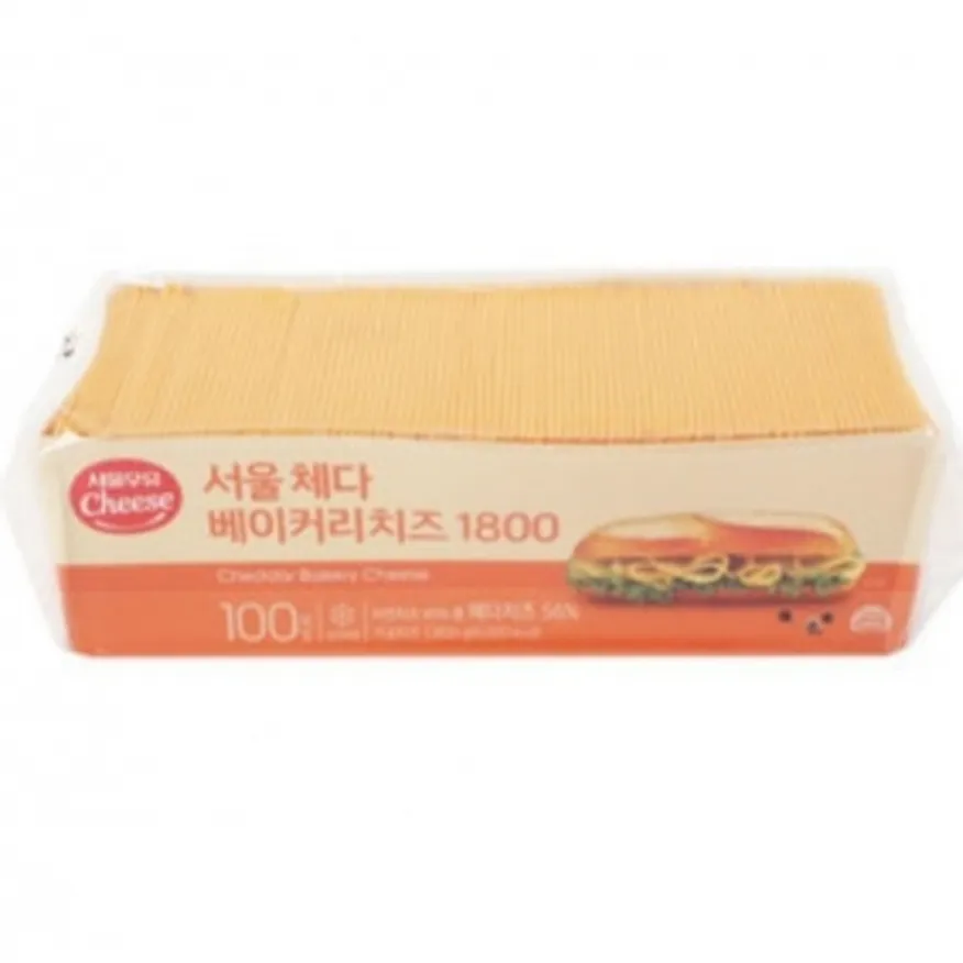 체다베이커리치즈100매(서울우유/1800G/냉장/국내)EA 이미지
