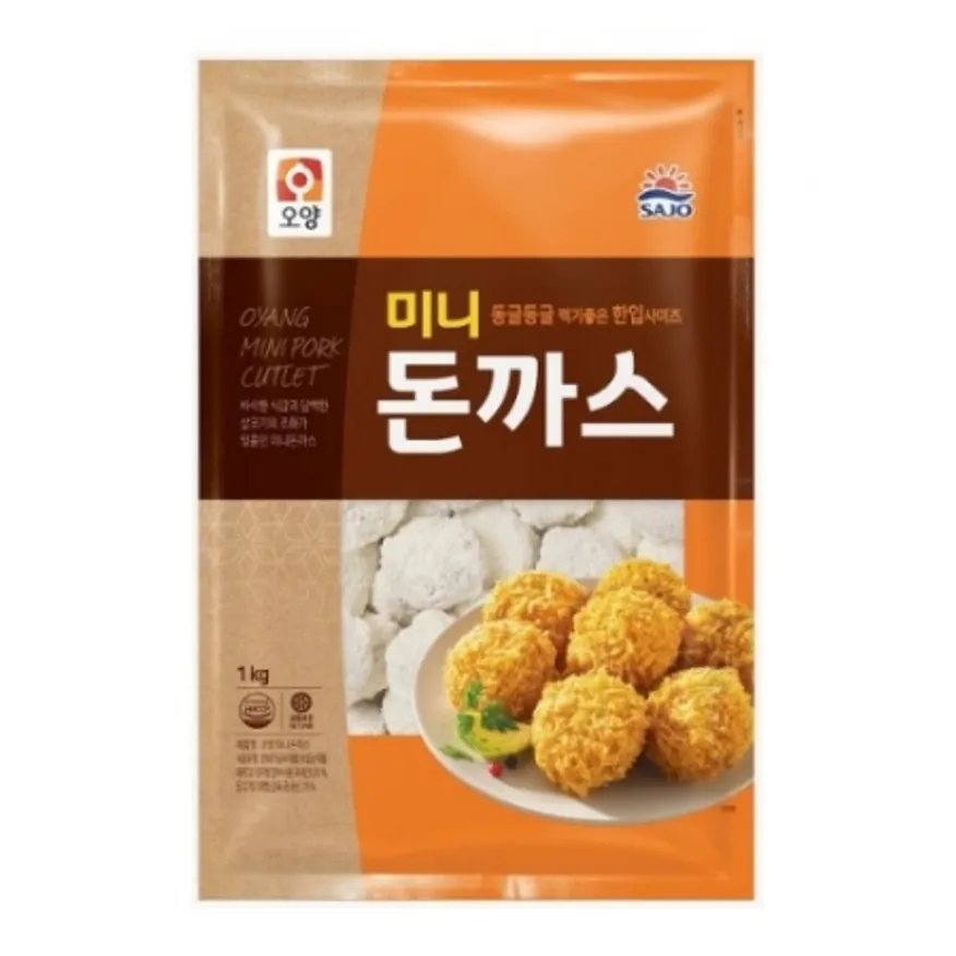 미니돈까스(사조오양/1kg/냉동)pak 이미지