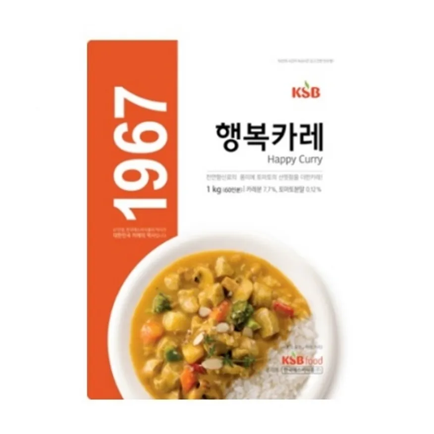 카레분말(한국에스비/행복)1kg 이미지