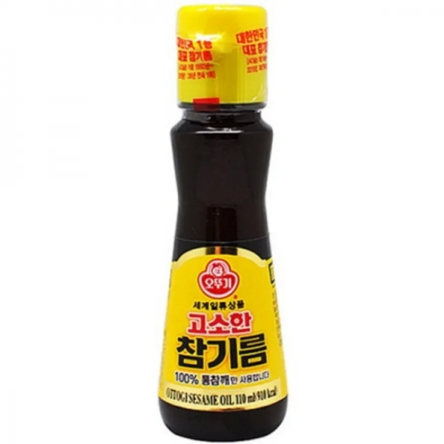 고소한참기름(오뚜기/110ML/병/실온)EA 이미지