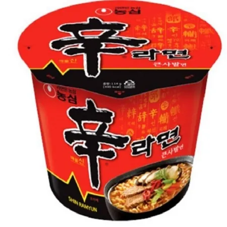 컵라면(농심/신라면큰사발/16입)114g