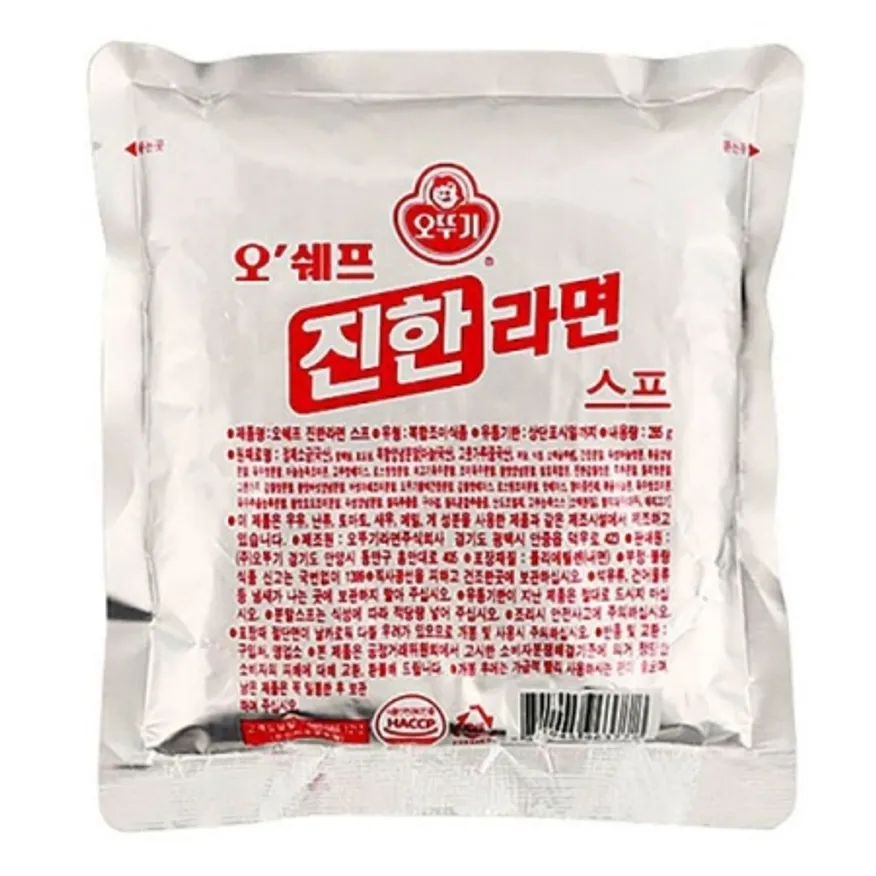 라면스프(오뚜기/오쉐프/진한/285g)1EA 이미지