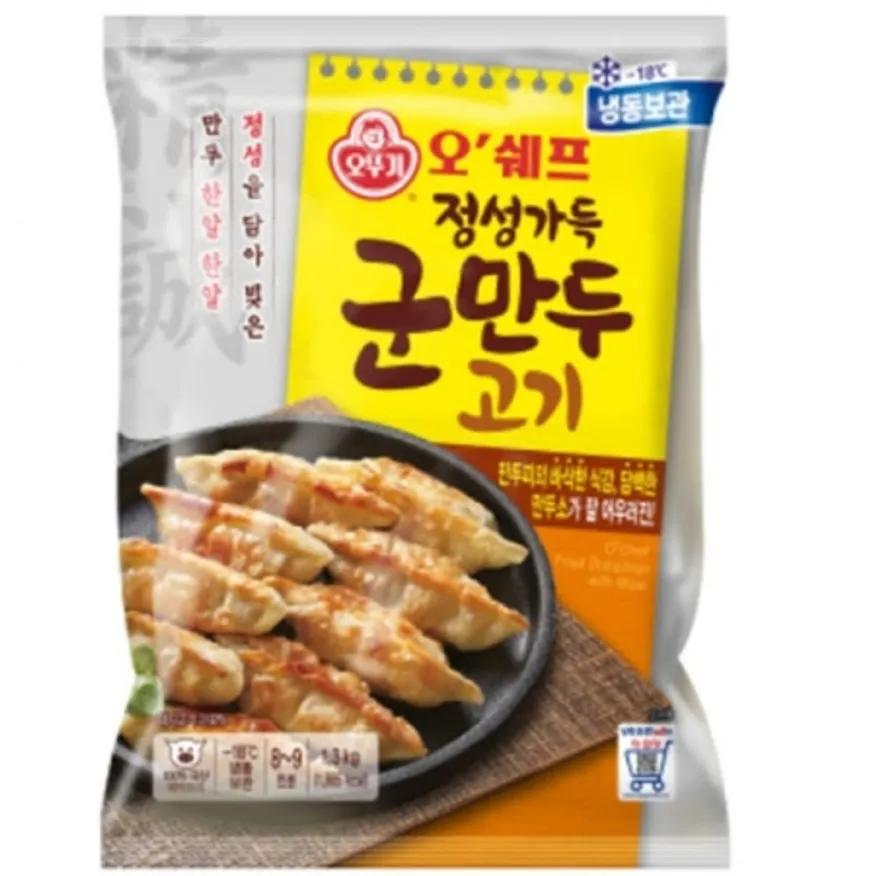 정성가득군만두(오쉐프/오뚜기/1.3kg/냉동)EA 이미지