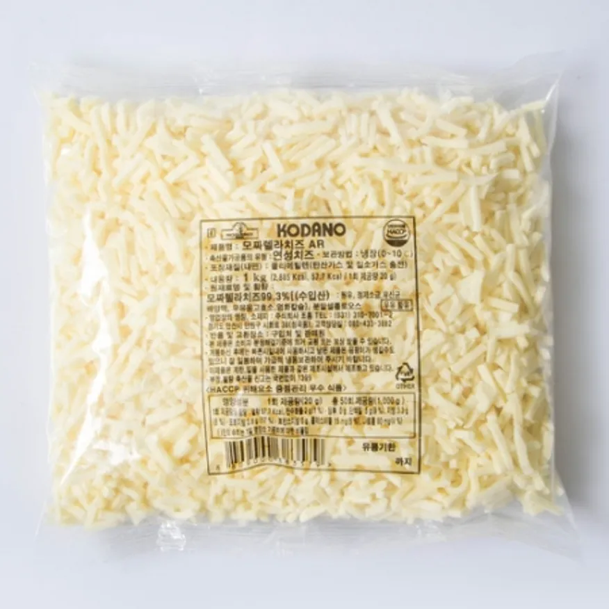코다노 모짜렐라피자치즈AR 1kg 이미지