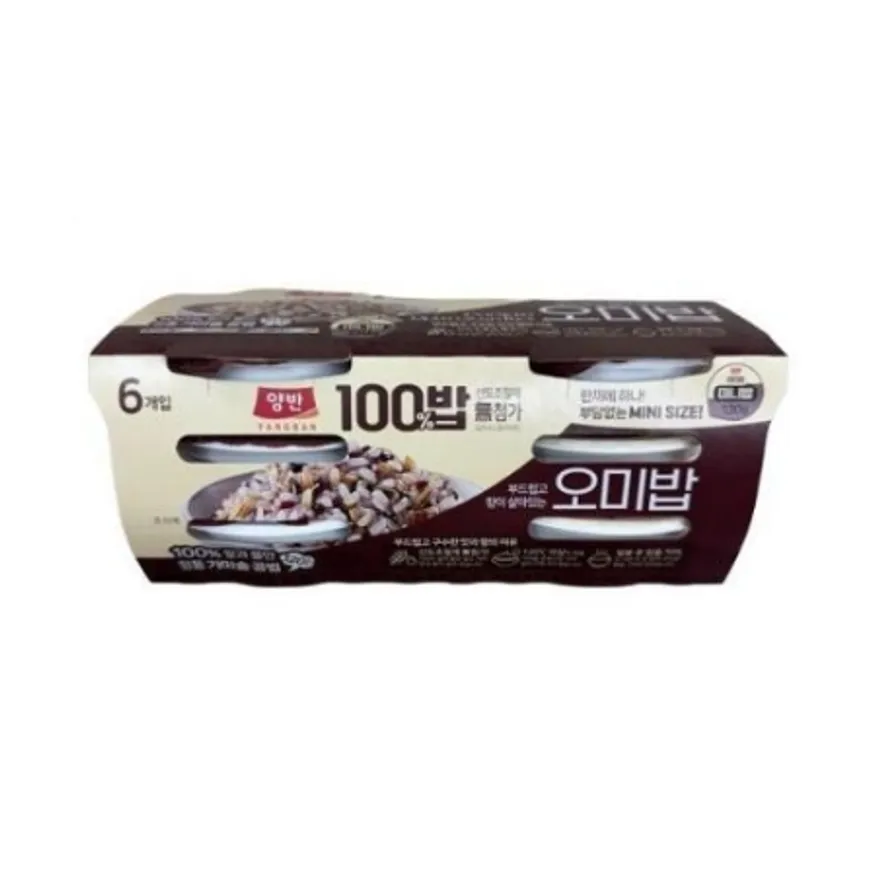 (양반100밥(동원/오미밥/(130g*6ea)*4/국내제조)BOX 이미지