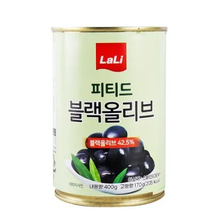 피티드 블랙올리브(라리/400g/상온/스페인)ea