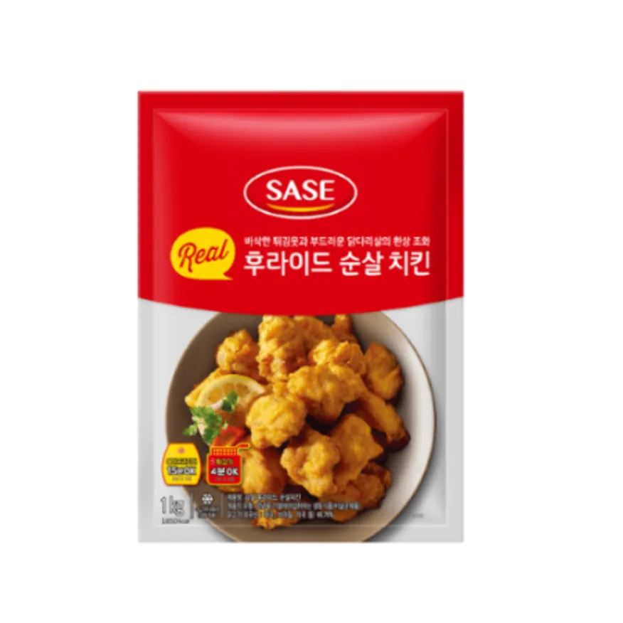 리얼후라이드순살치킨(사세/외국산/1KG/저장/냉동)PAK 이미지